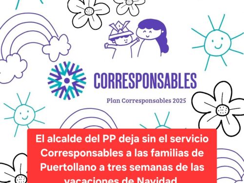 El Grupo Socialista exige al alcalde que dé una solución inmediata y sin excusas a la continuidad del servicio Corresponsables