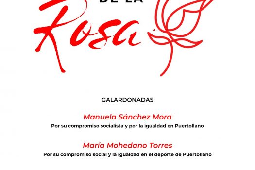 El PSOE de Puertollano reivindica el feminismo y la igualdad con la VI Edición de los ‘Premios de la Rosa’