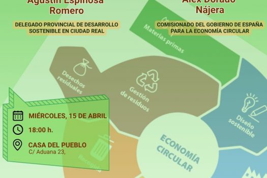 El PSOE de Puertollano analiza la Economía Circular como clave para la soberanía industrial y la creación de empleo de calidad