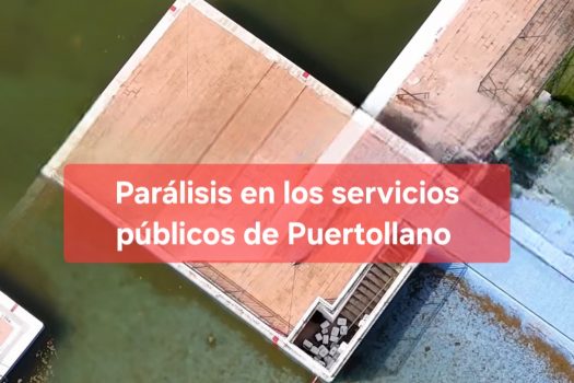 Parálisis en los servicios públicos de la ciudad