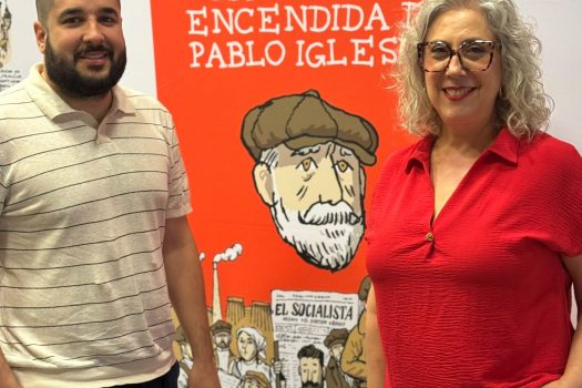 La Casa del Pueblo de Puertollano inaugura la exposición “La palabra encendida de Pablo Iglesias”