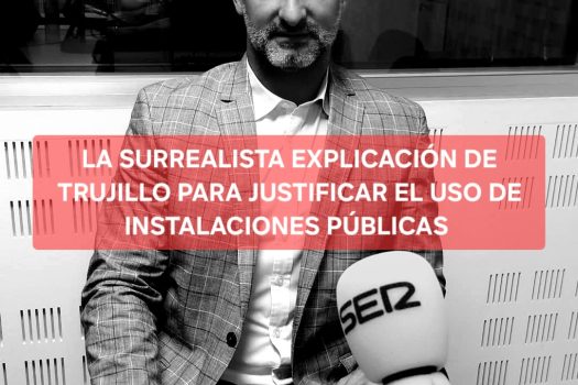 La surrealista explicación de Trujillo para justificar el uso de instalaciones públicas